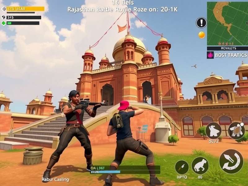 Rajasthan Battle Royale gameplay screenshot